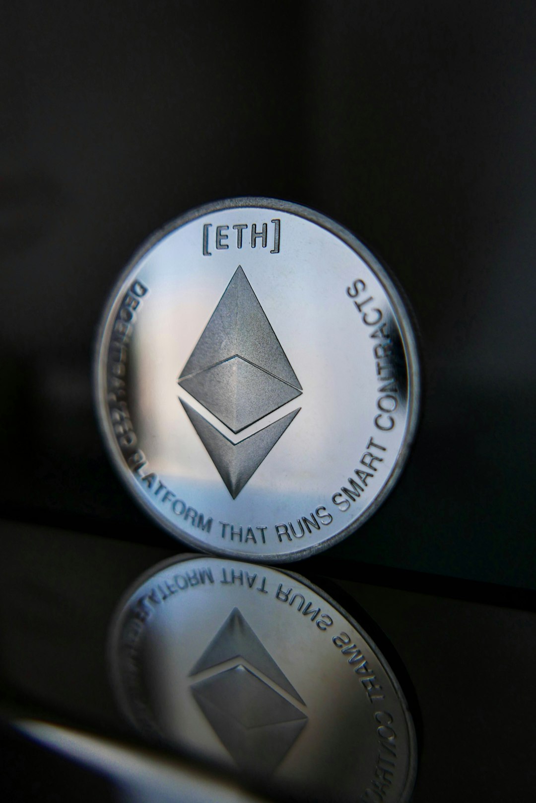 Ethereum eth blockchain cryptocurrency decentralized finance wallpaper. Instagram - @vitalymazur
